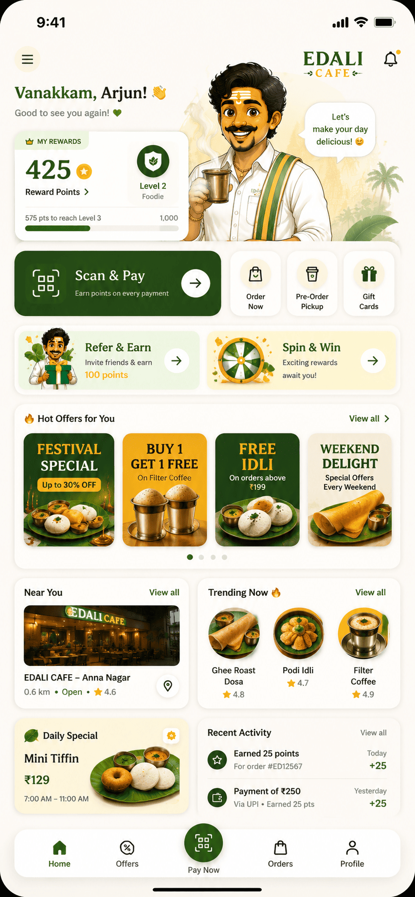 EDALI App Screen 4